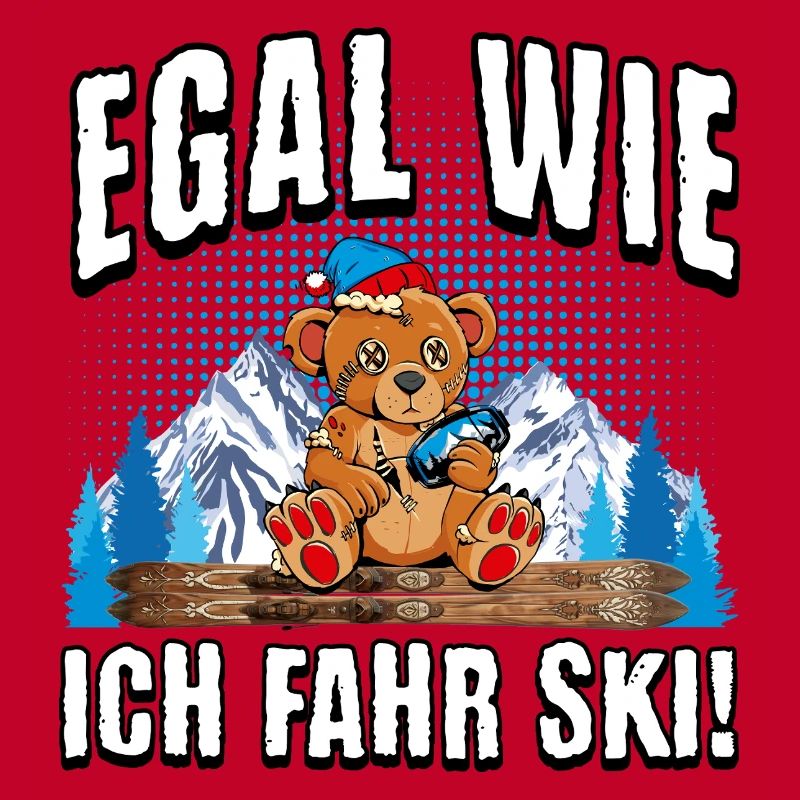 No matter how I ride ski teddy