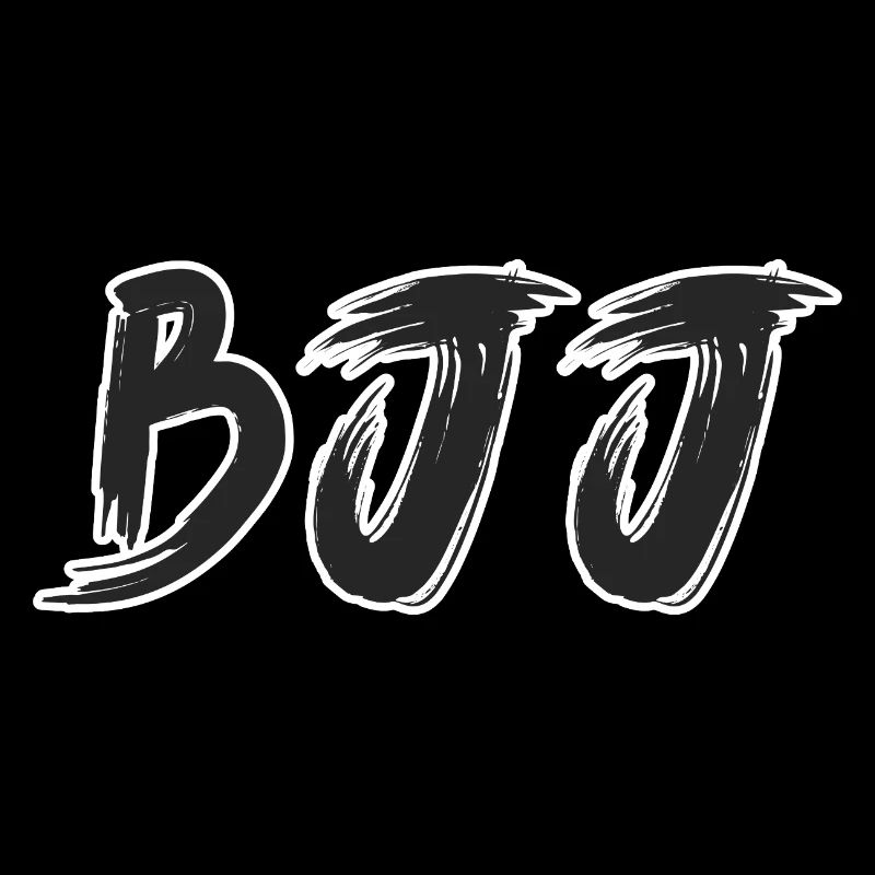 BJJ Schwarzer Gürtel – Jiu Jitsu Rang Design