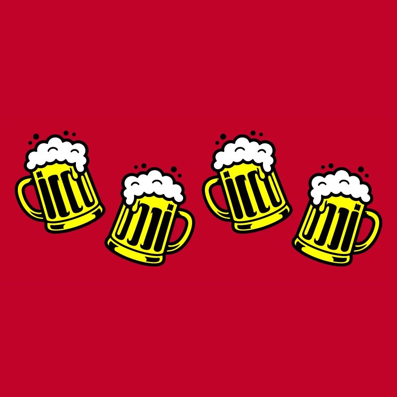 Bier Bierkrug Prost Comic