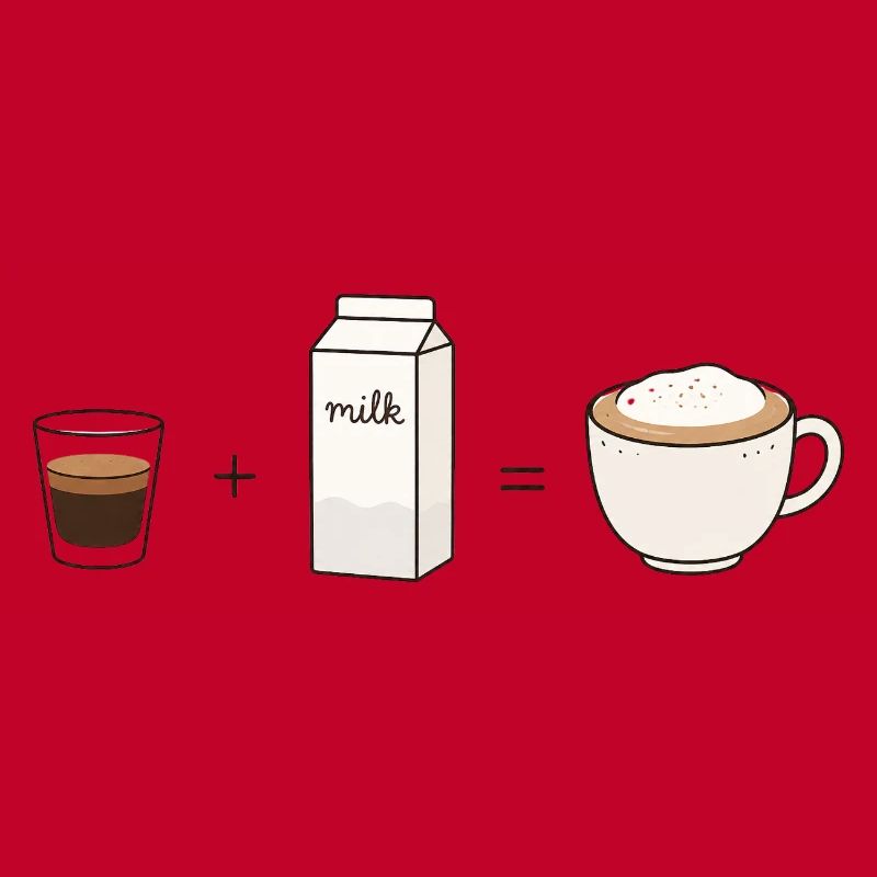 Cappuccino Formula Coffee Lover Design