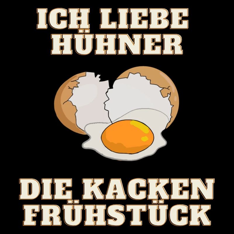 Funny Chicken Spruch