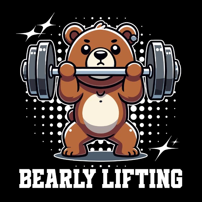 Bearly Lifting – Fun Teddy Workout Design
