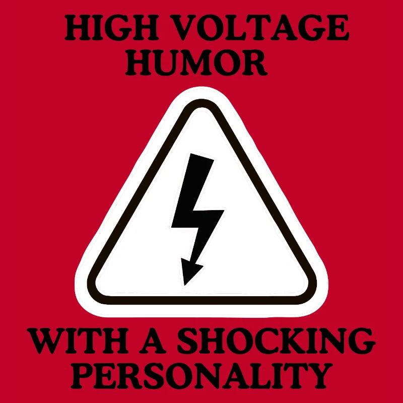Lightning Warning Triangular Sign