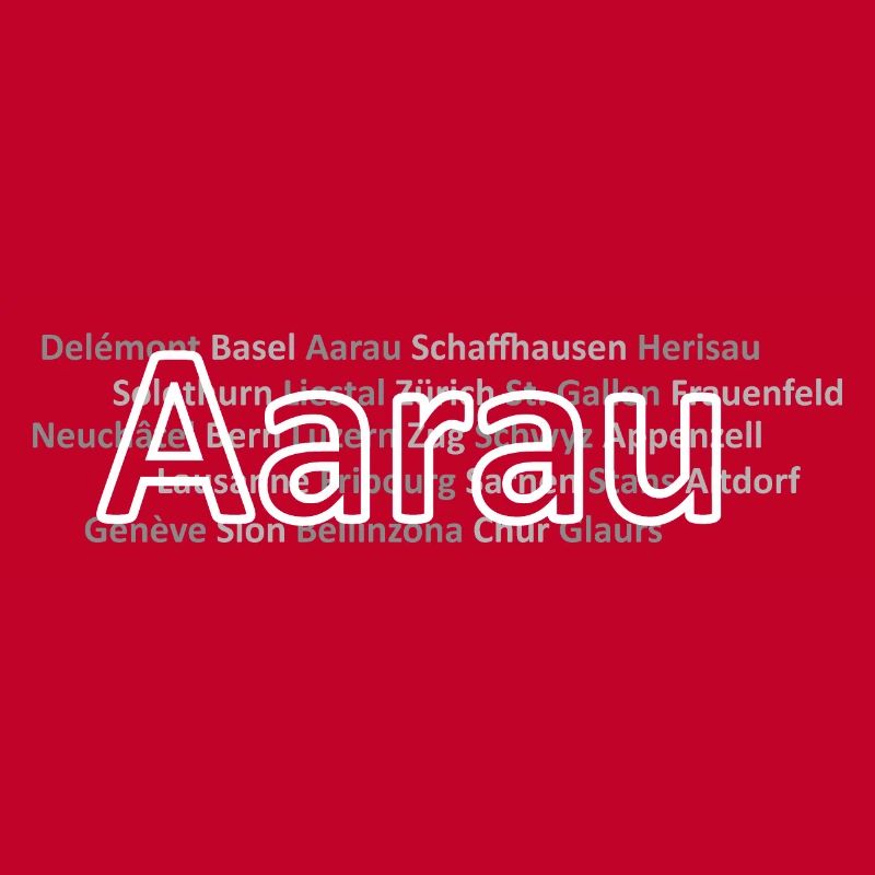 Schweizer Städte Aarau