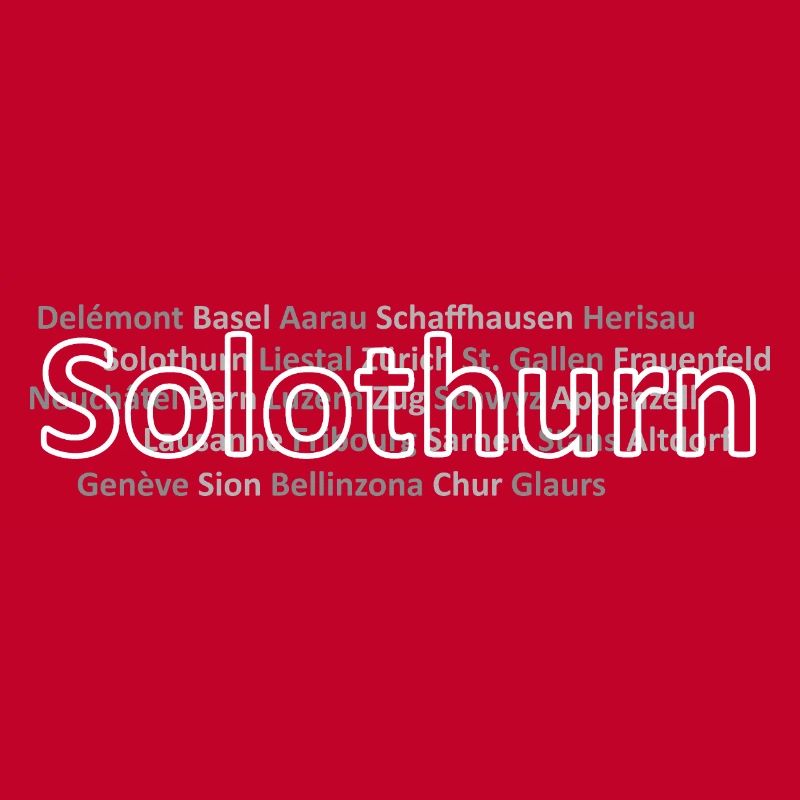 Schweizer Städte Solothurn