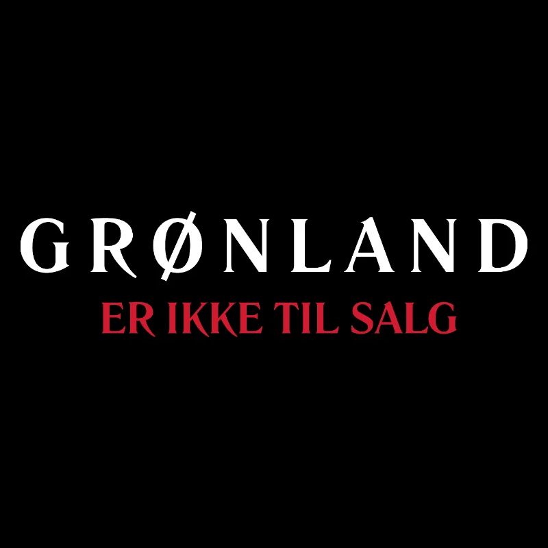 Bannière Groenland Interdite à vendre