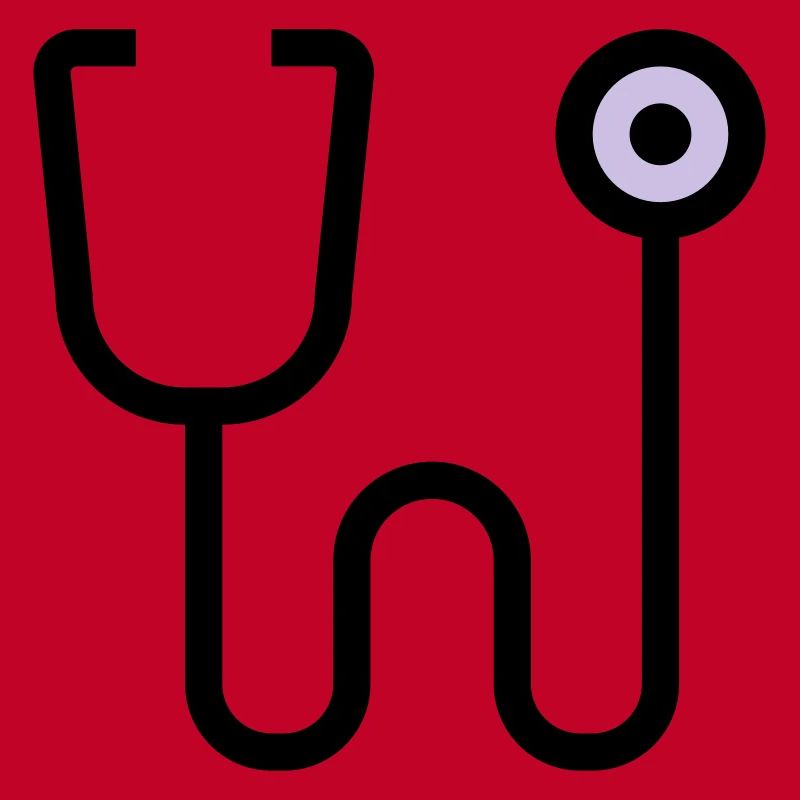 Stethoscop Untersuchung vom Doktor Arzt