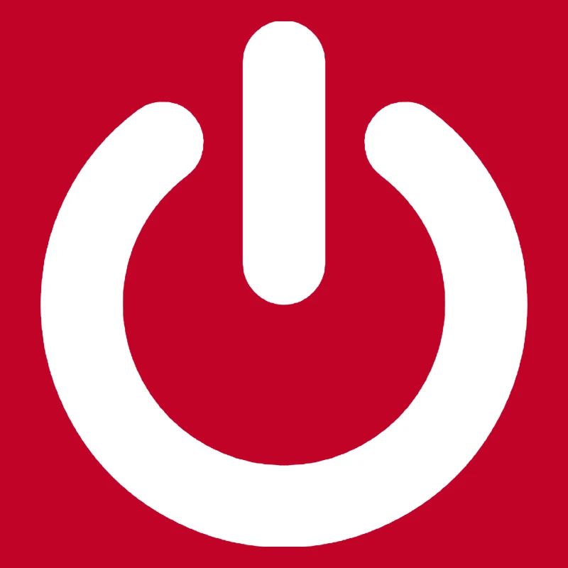 Power Button White