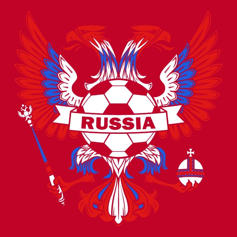 Drapeau de la Russie Moscou Poutine nation russe