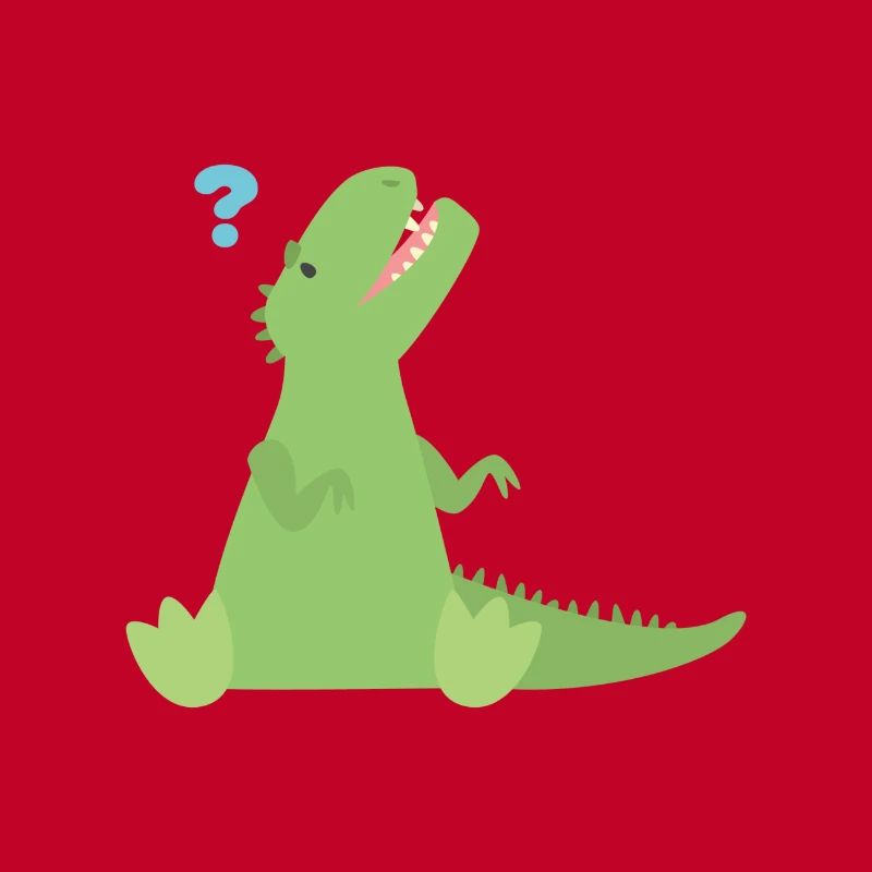 T Rex question mark