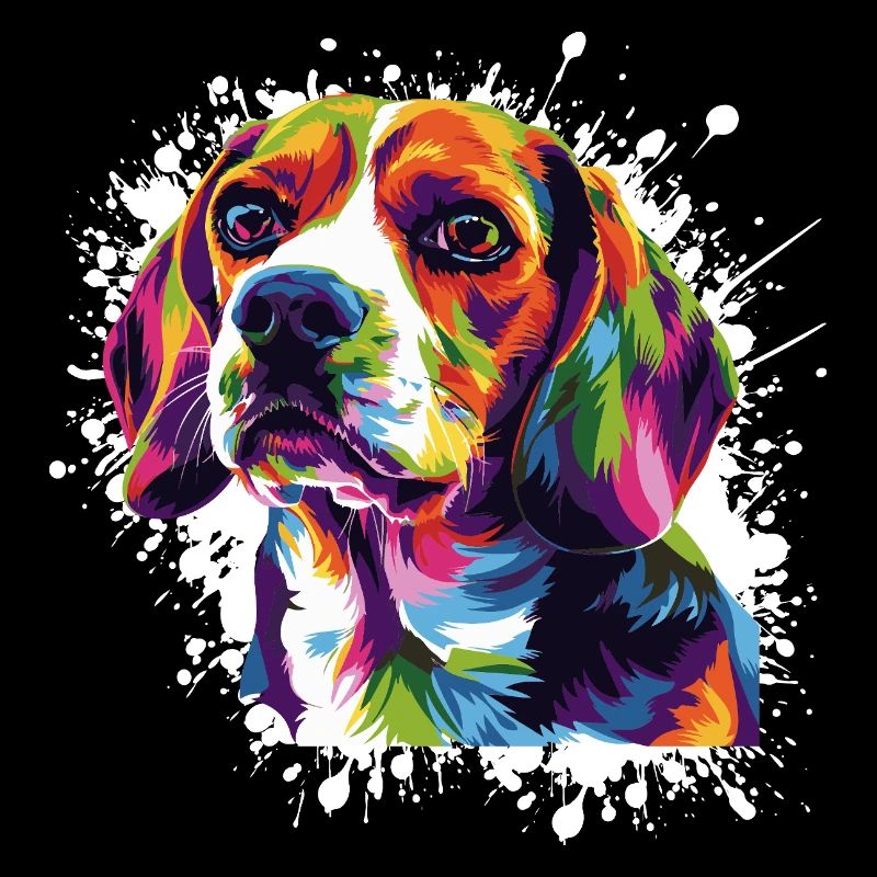 Hund Tier Kunst