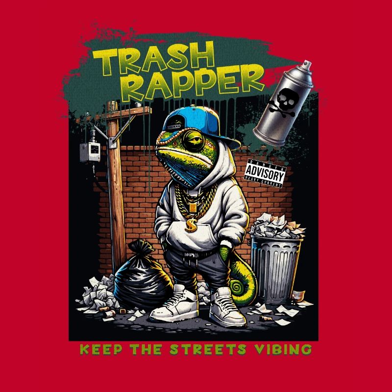 TRASH RAPPER Eidechse