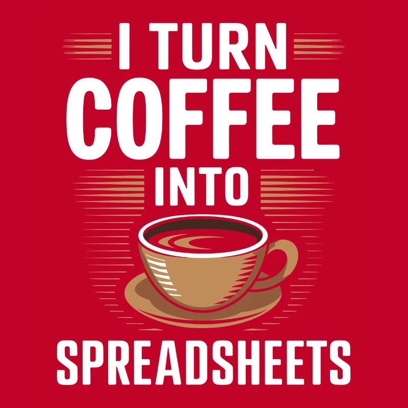 Je transforme le café en tableurs Contrôle comptable