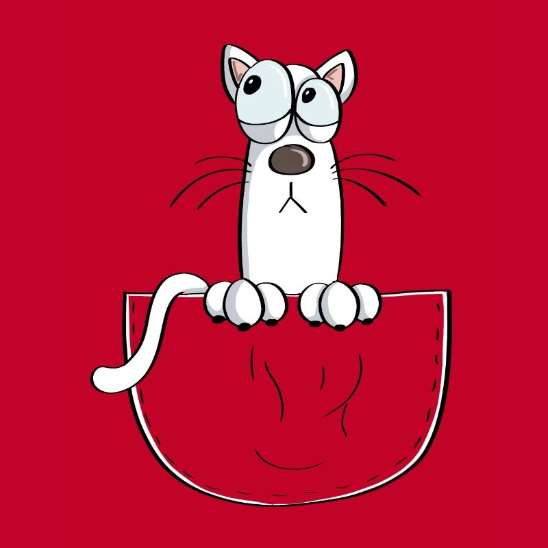 Chat dans le sac - Chats - Comic