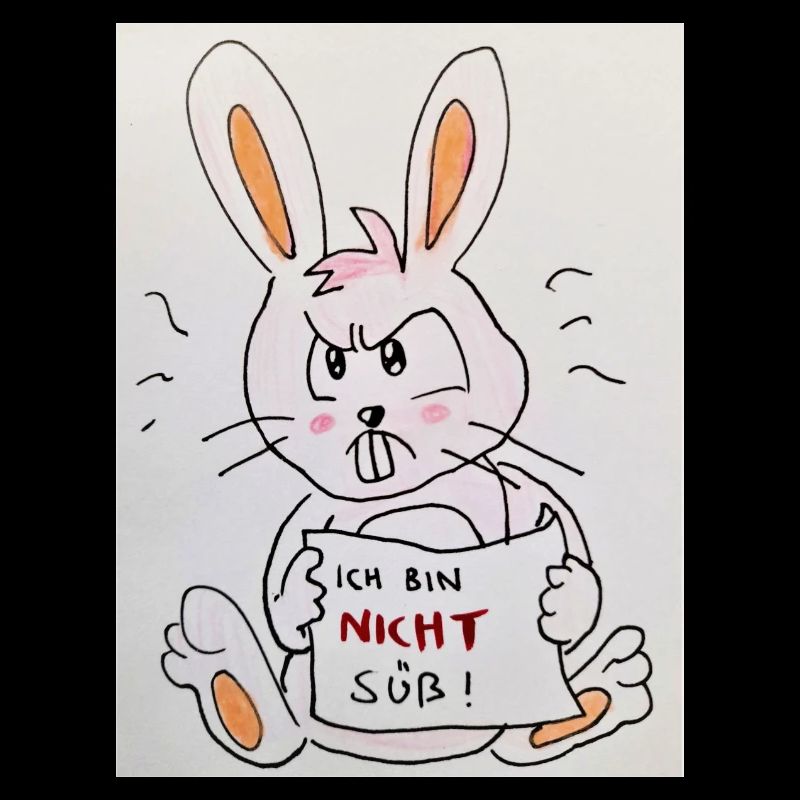 grumpy rabbit