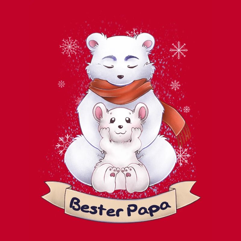 Bester Papa - Eisbär und Kind