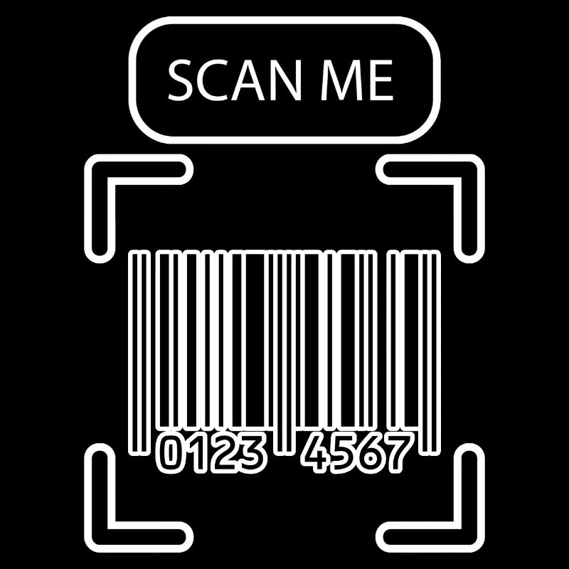 SCAN ME Barcode Funny Design