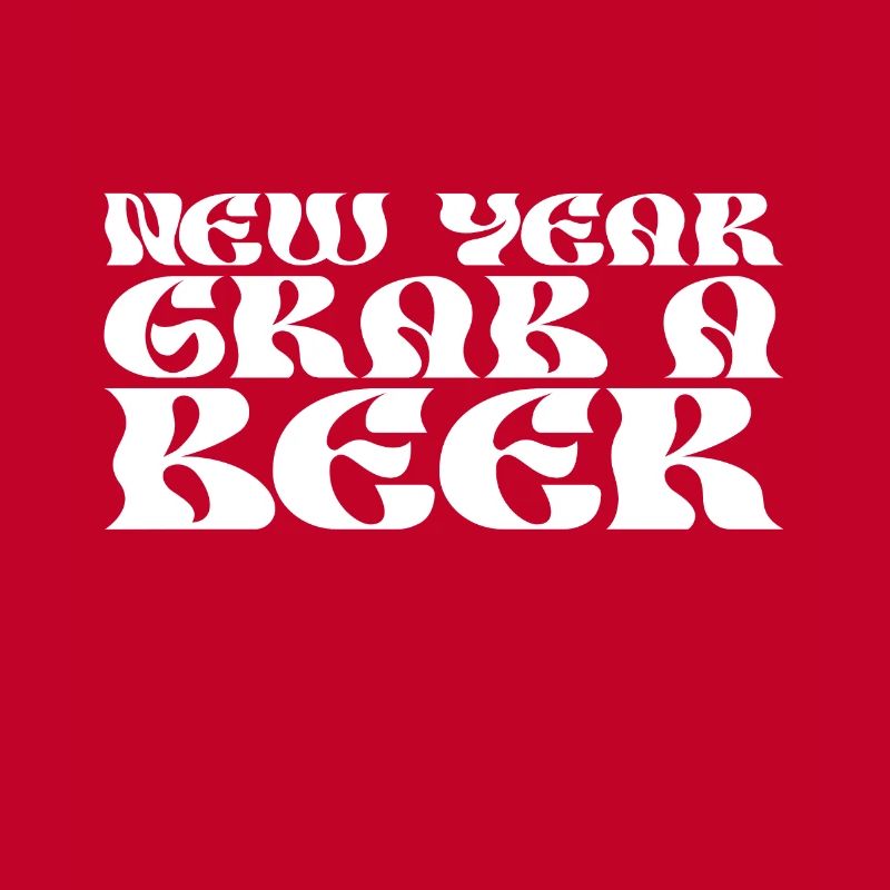 Neujahr Schnapp Dir Ein Bier