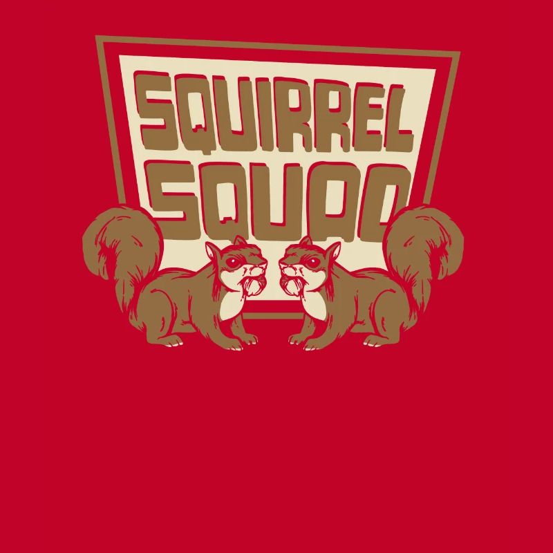Squirrel Squad Squirrel Fuchshörnchen Eichhörnchen