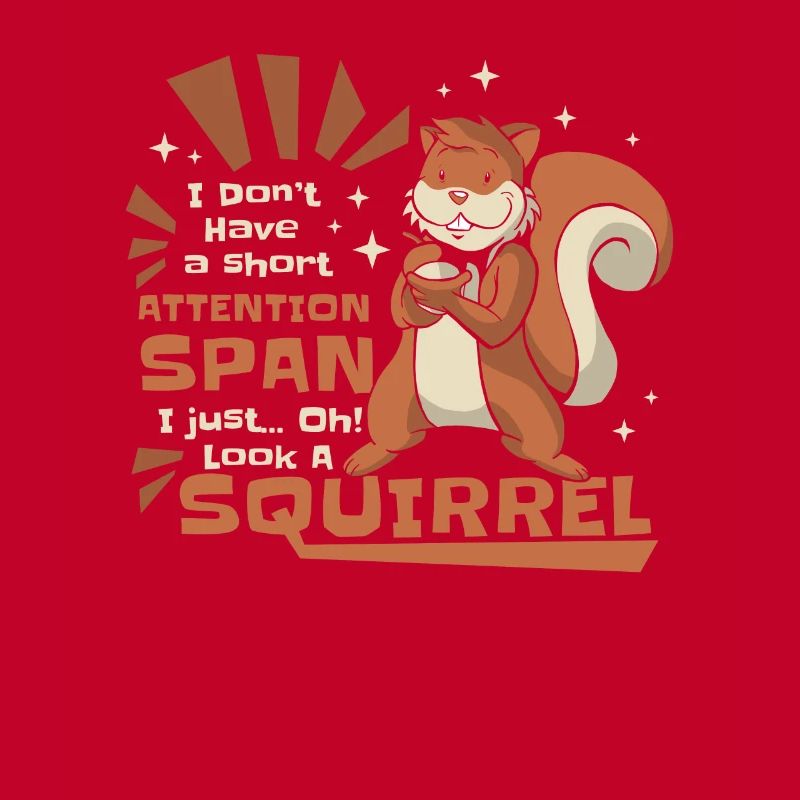 Don't Have A Short Attention Span Fox Squirrel