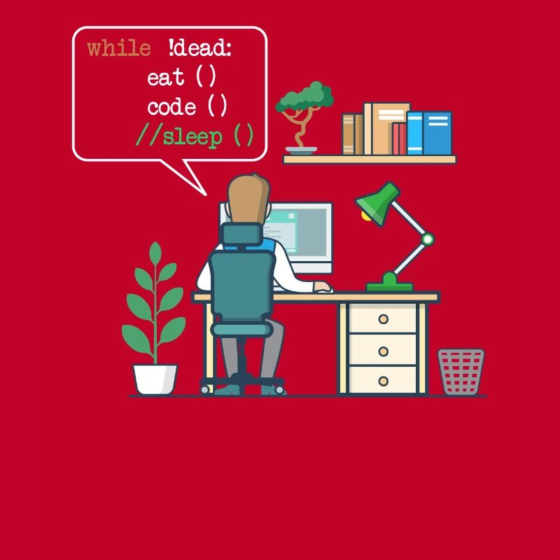 Eat Code Sleep | Funny Coder Programmierer