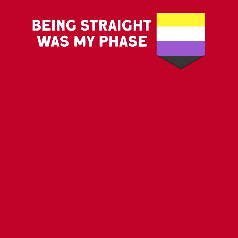 Non-binary Csd non-binary flag gift