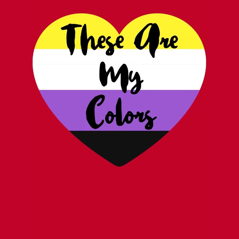 Non-binary non-binary flag LGBTQ gift