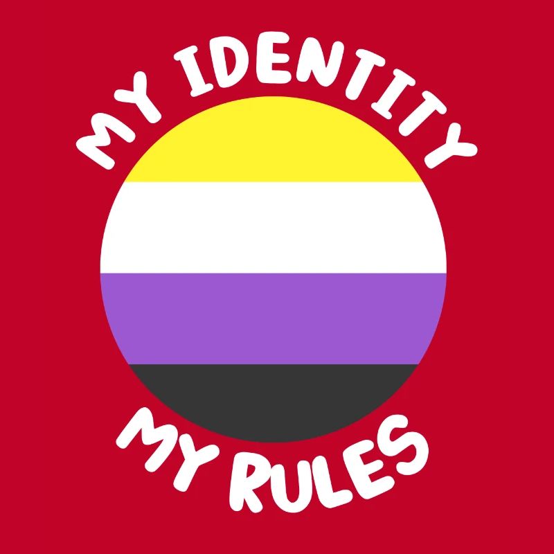 Non-binary non-binary flag LGBTQ gift