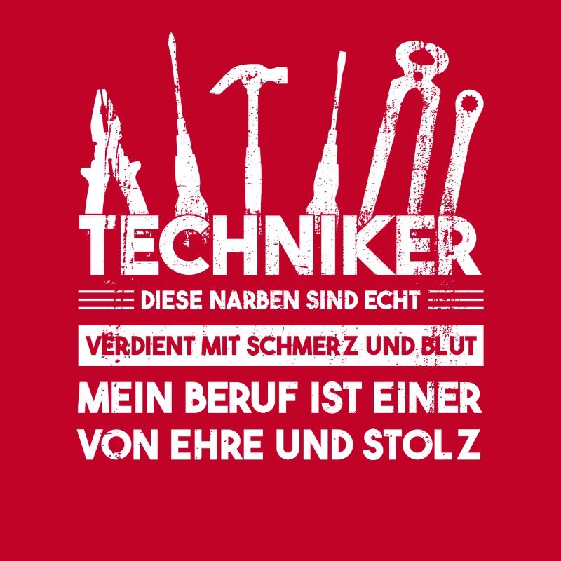 Techniker Beruf Technik Geschenk