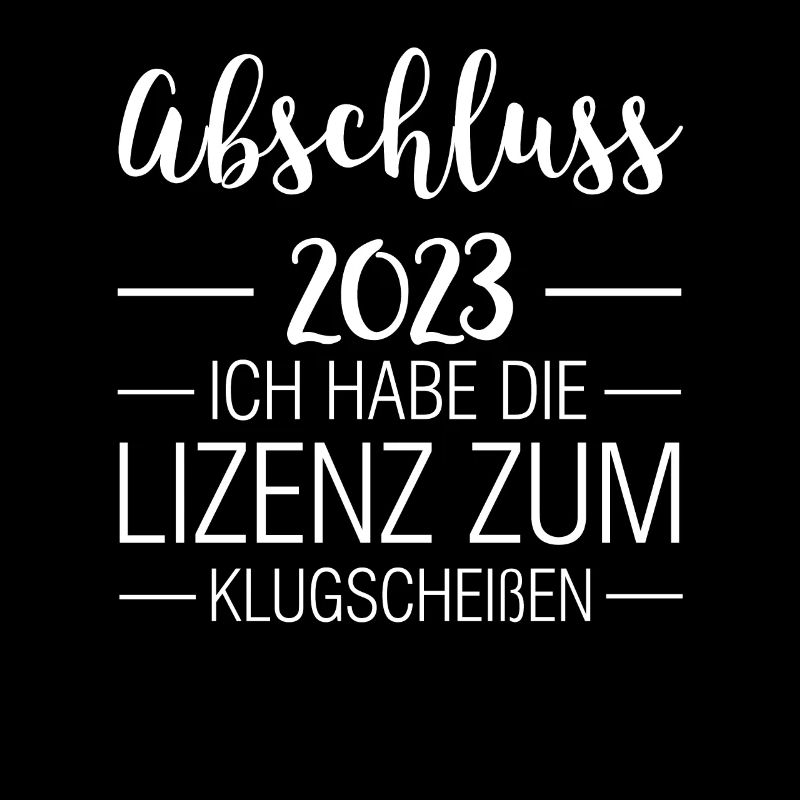 Abschluss 2023 Schule Schulabschluss Geschenk