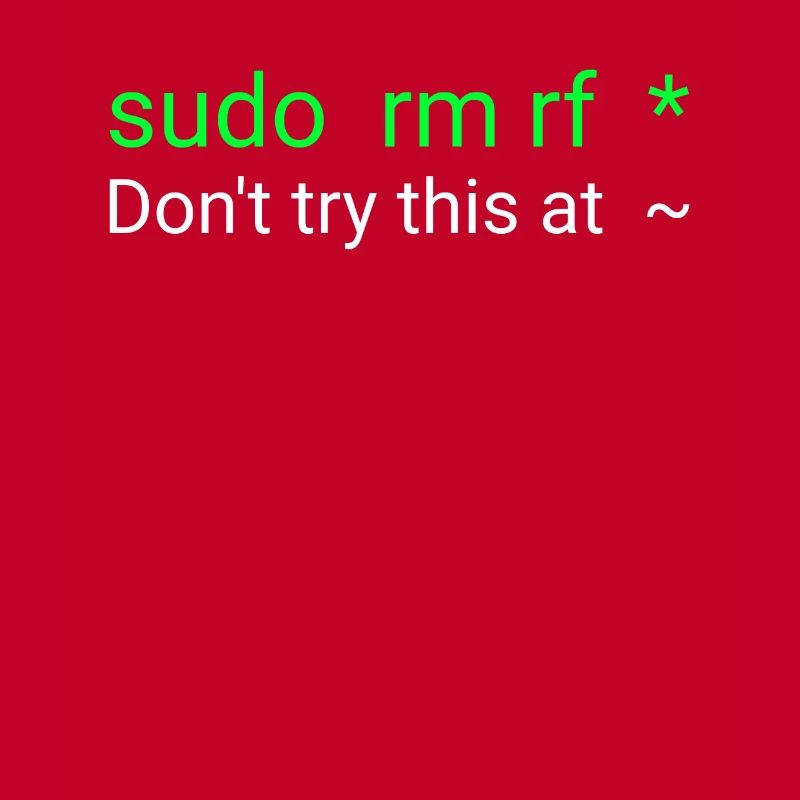 Linux sudo rm rf