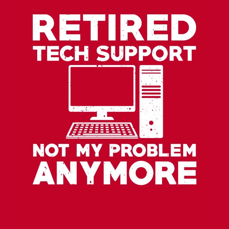 Pensionierter Technischer Support