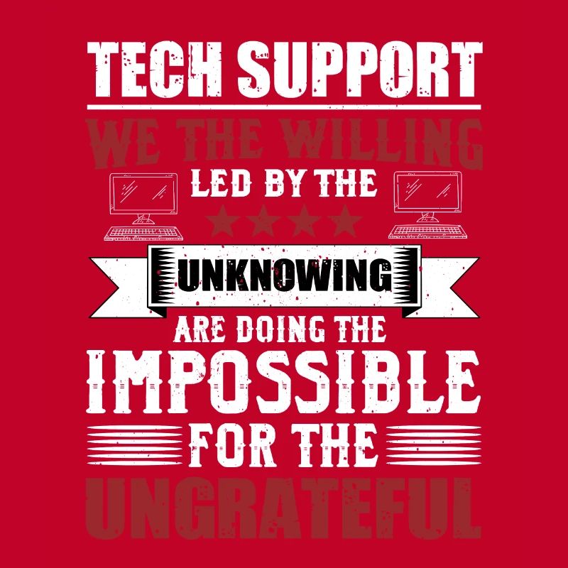 Lustiger Technischer Support Sysadmin Humor