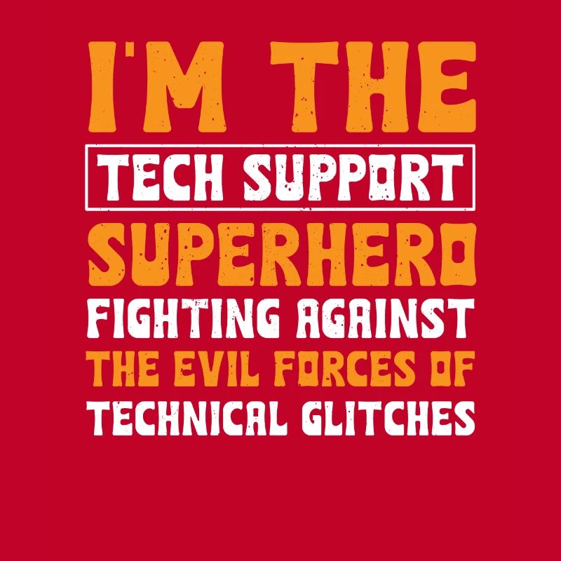 Technischer Support Superheld