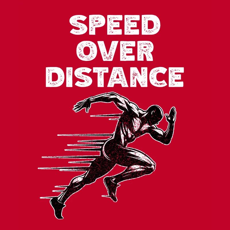 Bahnläufer Sprinter Sprint 100m Sprinter
