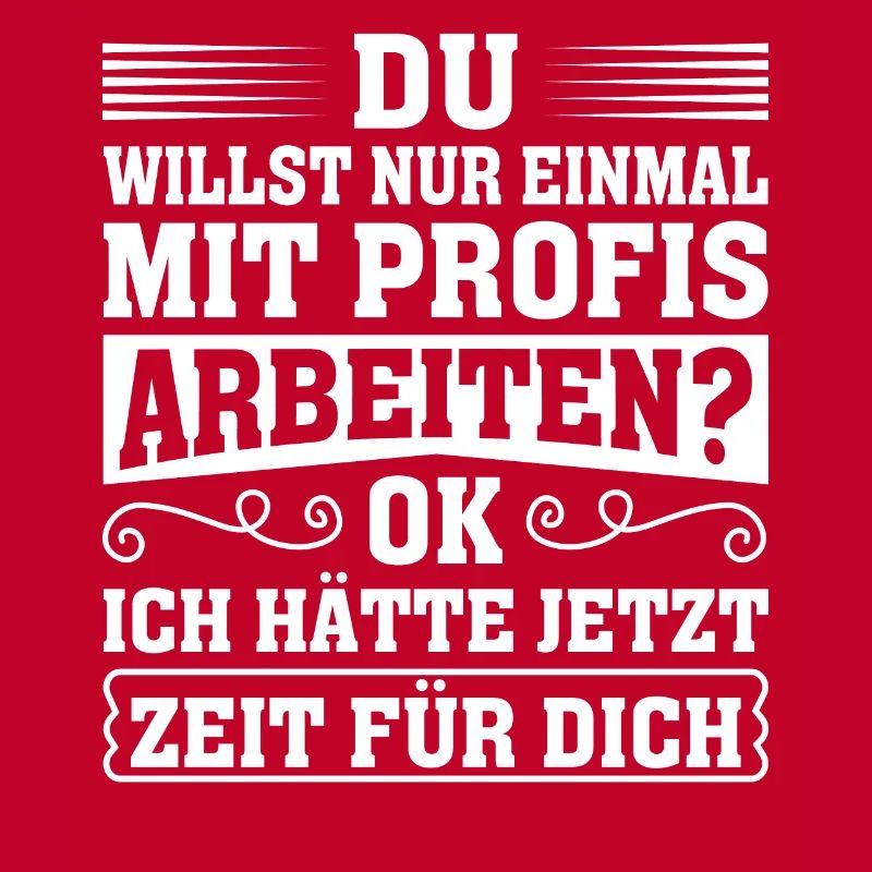 Einmal mit Profis war gestern einmal ohne Idioten