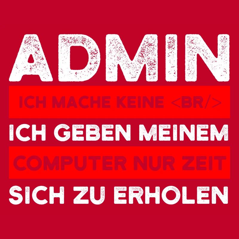 Admin Informatiker Administrator Geschenk