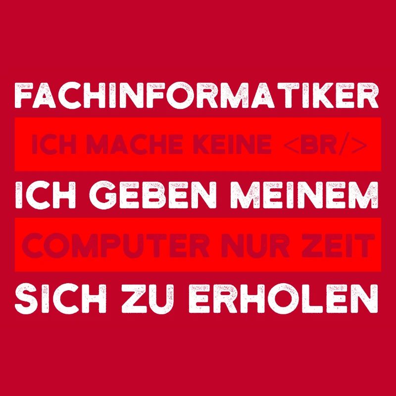 Fachinformatiker Beruf Coder Geschenk