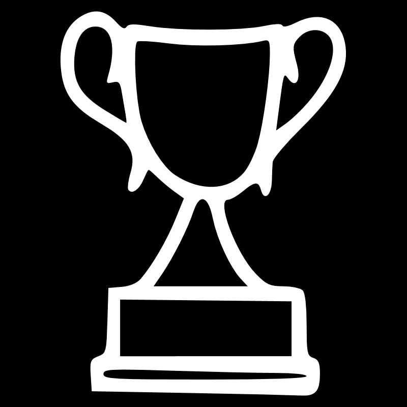 Cup Drawing Win Sketch White