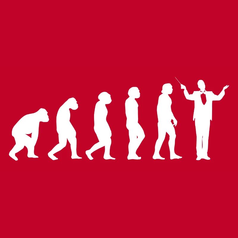 Musiker Dirigenten Evolution Dirigent Musik Band