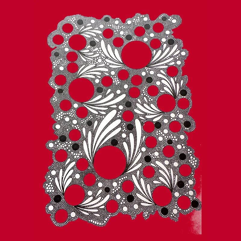 Leaf Blowing Lace Pattern
