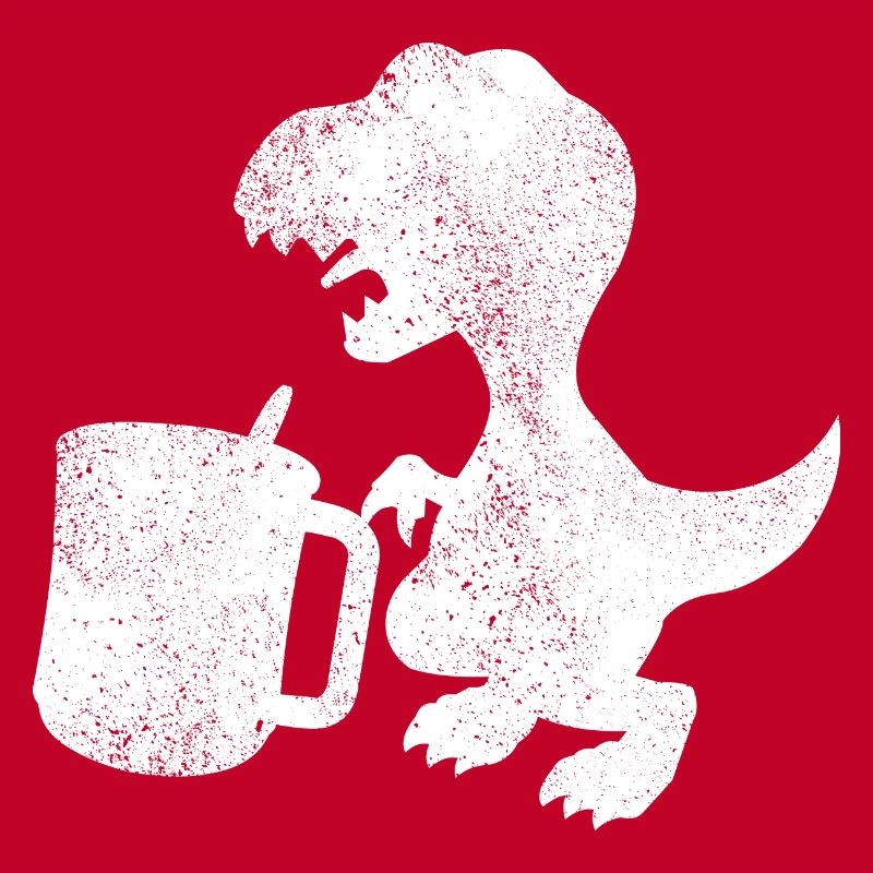 Tee Rex Teetrinker Dinosaurier