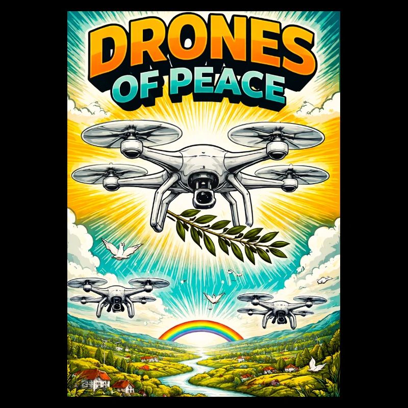 Drones de la Paix Vol Olive
