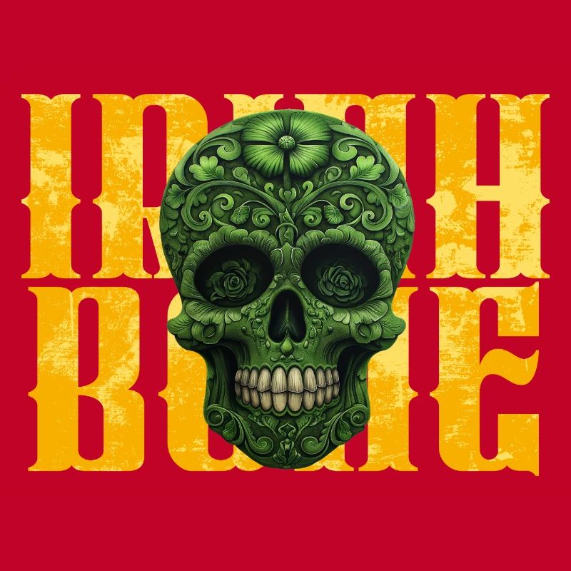 St. Patrick's Day - Skull - Irish Bone