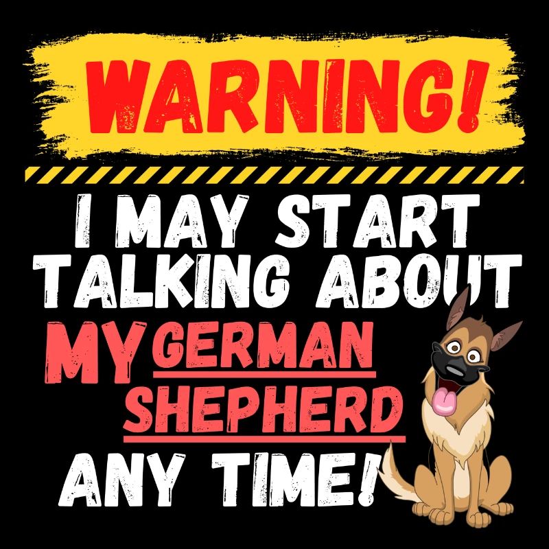 Warning German Shepherd