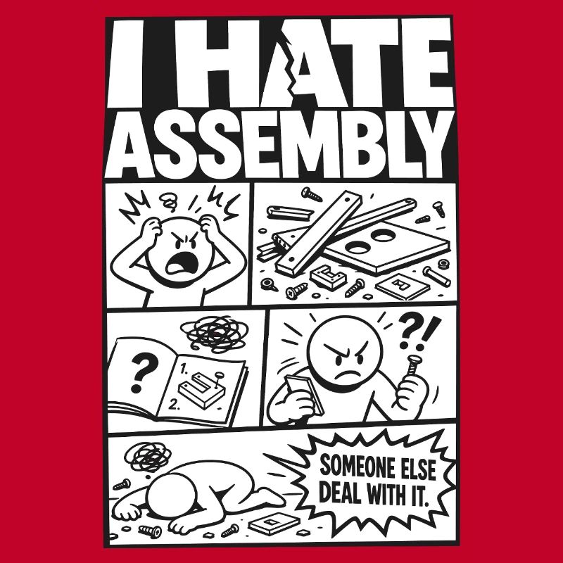 Je déteste les instructions d’assemblage