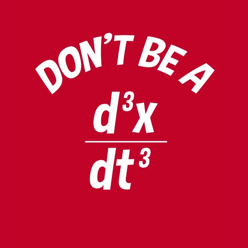 Engineer physics derivation math meme gift idea