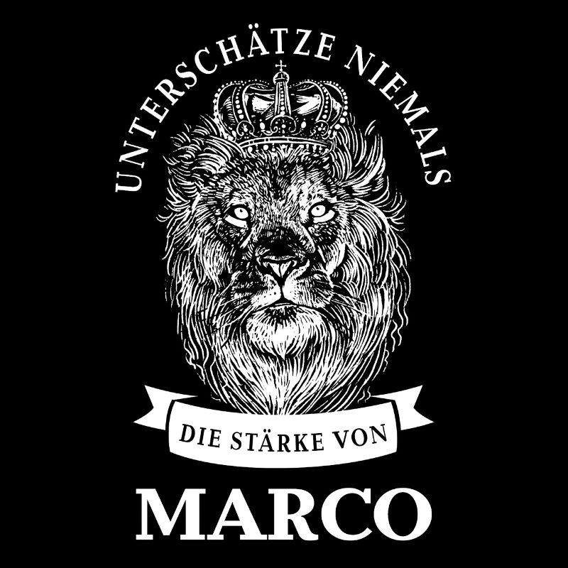 Marco Geschenk Name Löwe