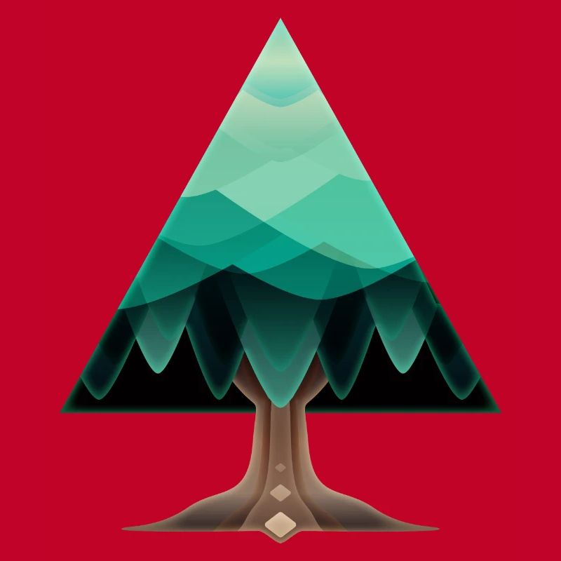 The triangular tree