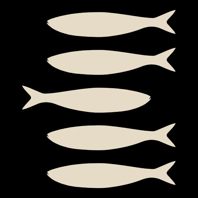 Beige sardines